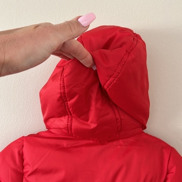 (NWT) Vertical9 Toddler Girl‘s Red Hooded Puffer Jacket, Size: 2T - Picture 10 of 17